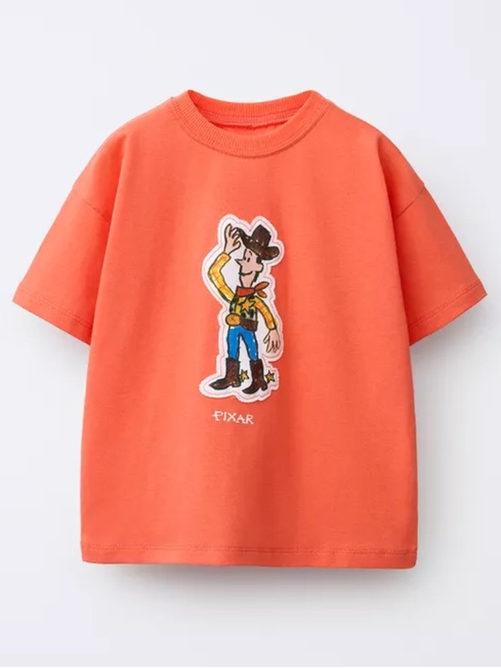WOODY TOY STORY © DISNEY PIXAR PATCH T-SHIRT